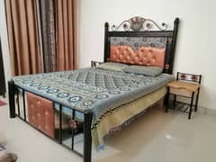 double bed | Iron bed | steel bed | king sized iron bed | bedset