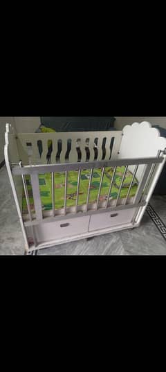 Wooden Large Baby Cot