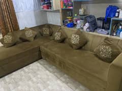 L Shaped sofa