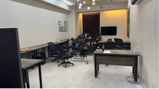 Fully Furnished Office Area 570 Square Feet Office Available For Rent Real Pictures In Gulberg 3 Lahore