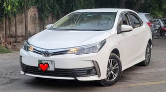 Toyota Crola Gli special edition super white colur