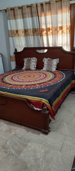 BED With Mattress 6 by 6