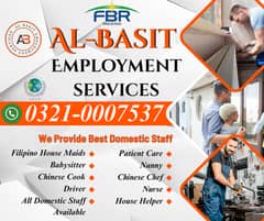 Maid/House Maids/Cook/Driver/Babysitter/Couple/Patient Care/Helper