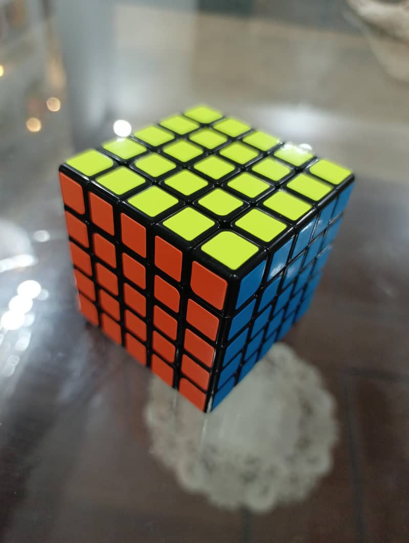 5 by 5 RUBIKS CUBE ,SHAPE SHIFTER AND MIRROR CUBE 5