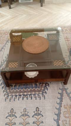 Centre table at solid wood