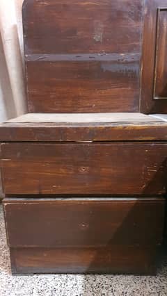 Single Bed with Side Table