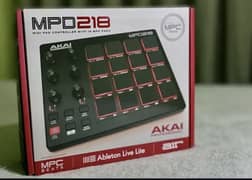 Brand New AKAI MPD218, MIDI Pad Controller for Beatmakers & Producers.