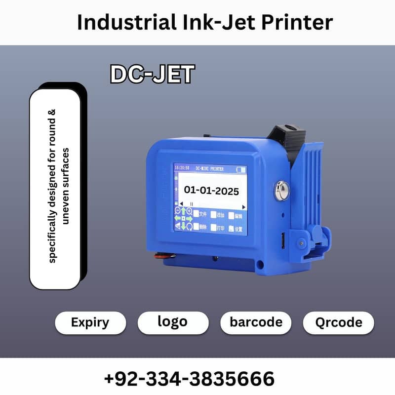 Mini Expiry Date Printer| Mini coding Machine| Barcode printer (v) 1