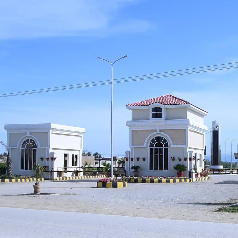 5 marla Prime Location Plot available for Sale in Block A Green Mansions Mardan 1