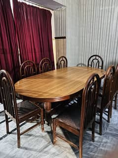 Dinning Table with 8 Chairs