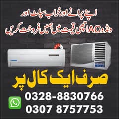 AC/Split Ac/Dc Inverter Ac/window Ac/Ac Sale And purchase/cabnet ac