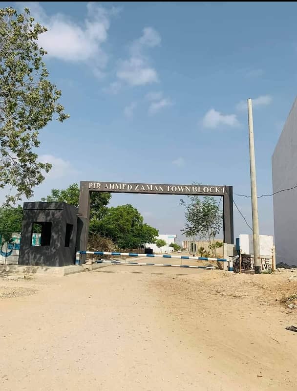 Your Ideal 120 Square Yards Residential Plot Has Just Become Available In Pir Ahmed Zaman Town - Block 1 0