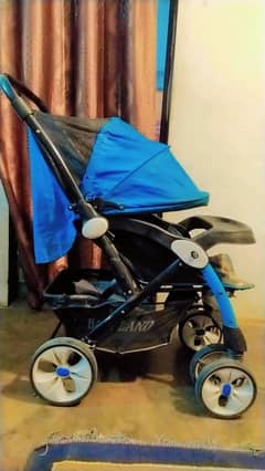 Baby pram and walker