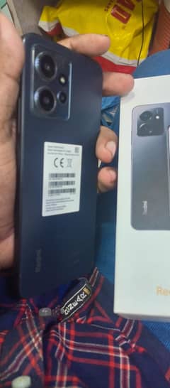 Salam redmi note 12  8/128 with box