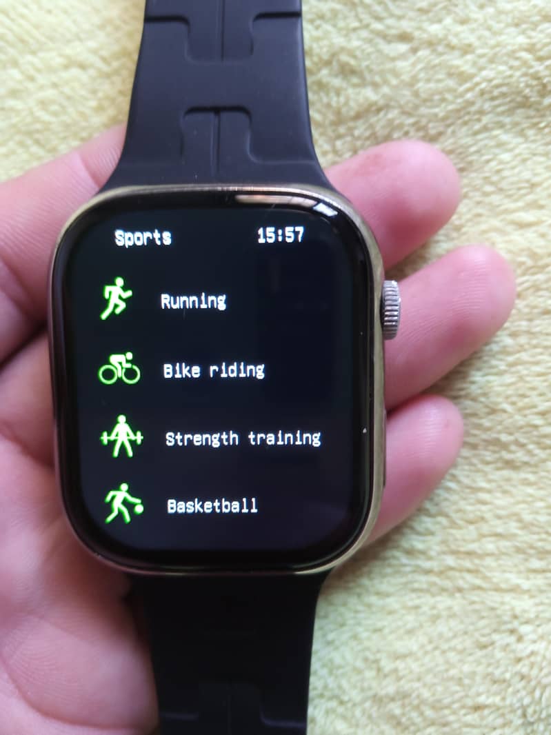 I am selling my android watch, which is scratchless and series 9 15