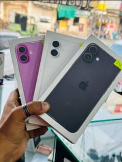 IPHONE 16 128GB ALL COLORS AVAILABLE BOX PACK