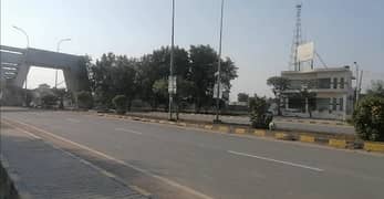 1 Kanal Plot For Sale In Chenab Garden Faisalabad - Main Boulevard