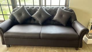 Sofa Set - Wooden Sofa Set - 5 Seater Sofa Set