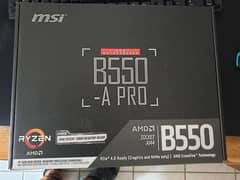 Msi b550 a pro