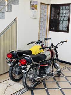 Honda 125 full Modify and 1 hand used new condition.