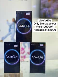 Vivo V40e Official Pack