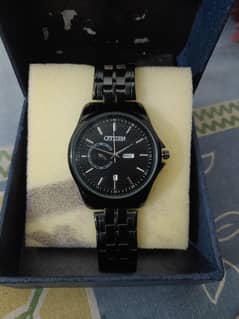 premium black watch for men