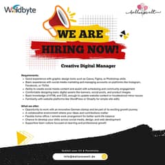 Internee required for a German company, leading to job
