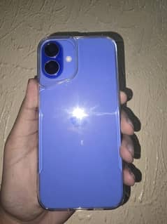 iphone 16 plus jv blue colour brand new box open only cycle count 1