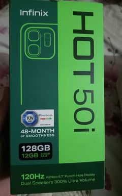 Infinix Hot 50i 12 GB RAM • 128 GB Storage