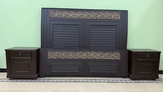 New Lasani bed with side table