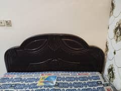 wood bed
