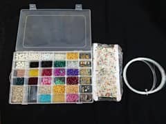 DIY jewelry Making Beads kit -  36 Grid set for girls jewelry