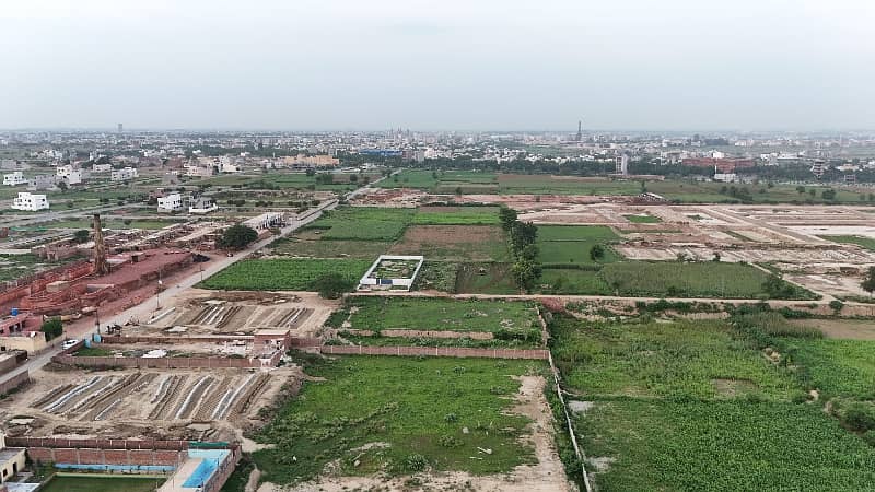 5 Marla Plot New Lahore City Phase 3 Block C All Duse Clear Plot Only 23 Lac Me Opposite Bahria Town Attach 13