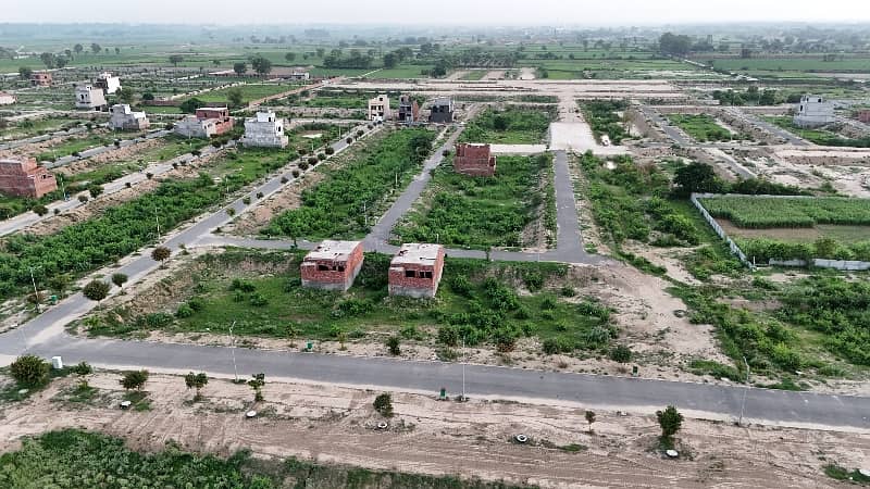 5 Marla Plot New Lahore City Phase 3 Block C All Duse Clear Plot Only 23 Lac Me Opposite Bahria Town Attach 19