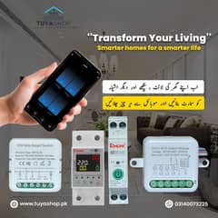 Tuya Smart Wifi Switch - 1,2,3,4 Gang Wifi Smart Switch