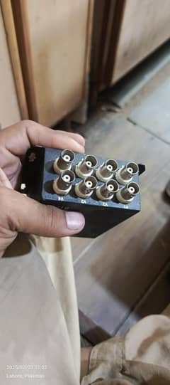 8 port Cctv Fiber To Bnc Video Digital Optical Converter