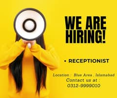 Receptionist - female Jobs - Office Work