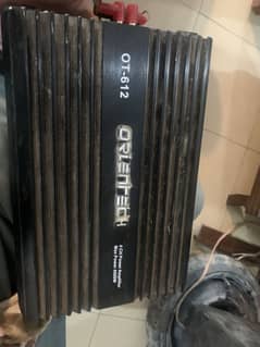 Car sound system amplifire woffer