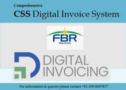 FBR Digital Invoicing Registration / Integration / Software Available