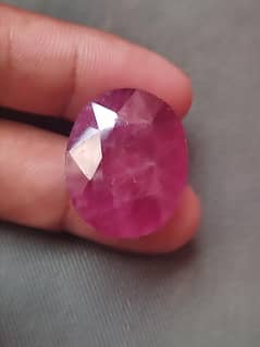 ruby African real stone