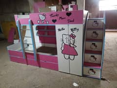 Bunk bed | Kid wooden bunker | Baby | Double | Triple | 03234921584
