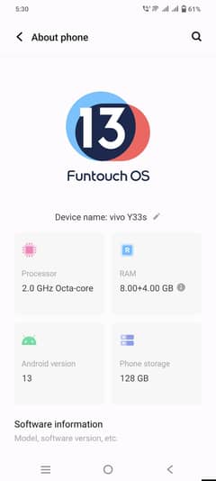 vivo y33s