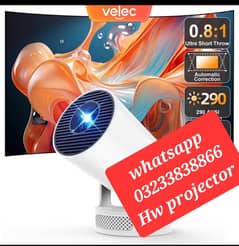 HY 300 ULTRA PLUS HD  4k PROJECTOR  NEW MODEL MINI SMART PROJECTOR