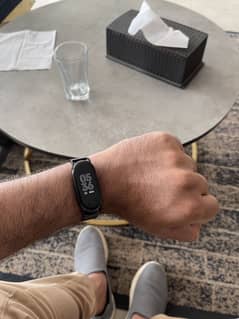 Mi band 8 smart watch black colour