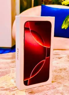 NEW BRAND NEW IPHONE 16 PRO MAX DESERT TITANIUM WARRANTY 100/100