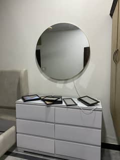 Drawers, bed side drawers, drawer with mirror