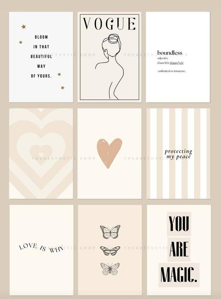 room Poster Pack !! 3