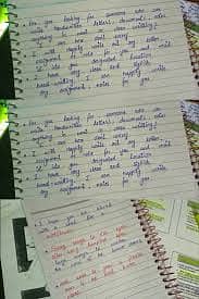 i will write hand written/soft form assignment research paper 2