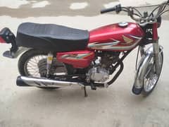 Honda CG 125 2015 Hyderabad number