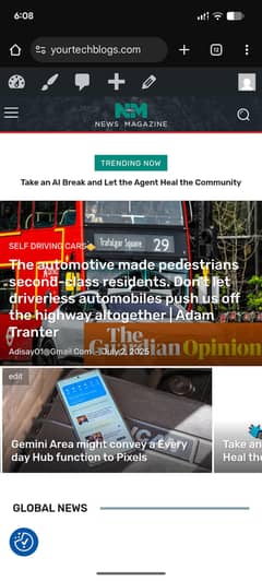 Fresh AdSense approved Website